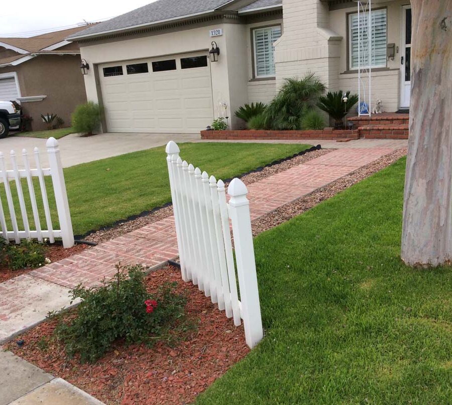 Old Front entrance for an home, this was demolished and replaced. Pacificland Constructors