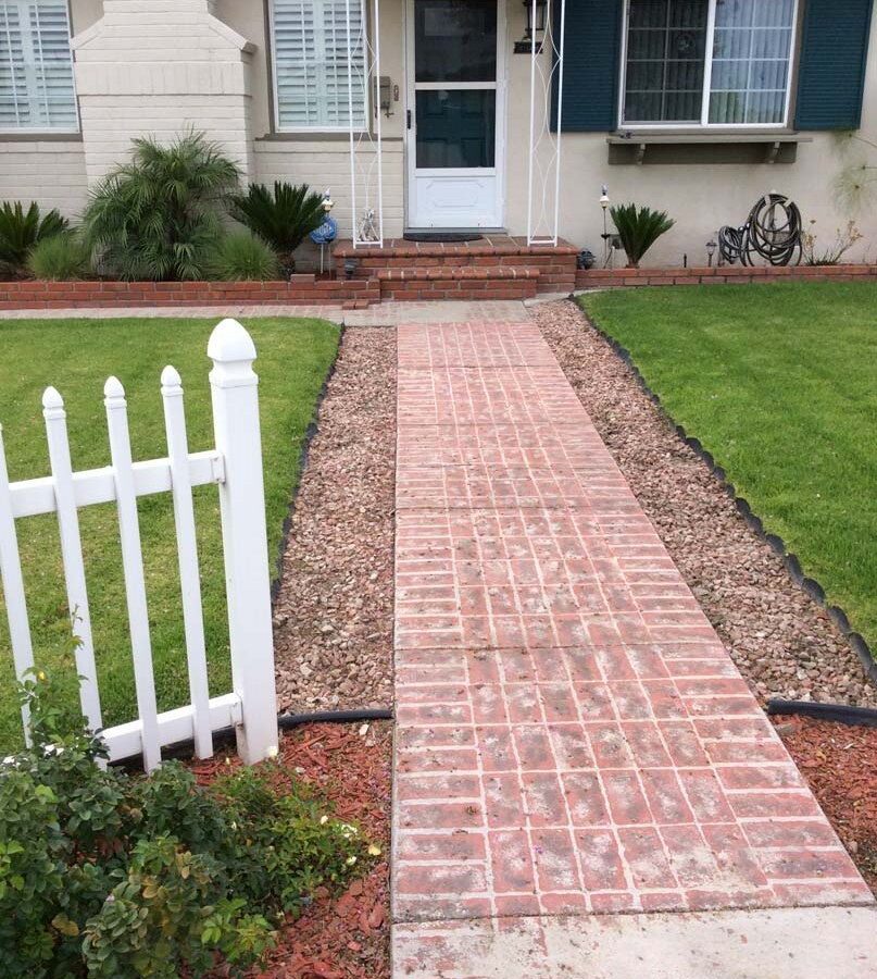 Old Front entrance for an home, this was demolished and replaced. Pacificland Constructors