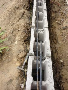 Steel Rebar Reinforcement is an important factor for the structural integrity of CMU block walls.