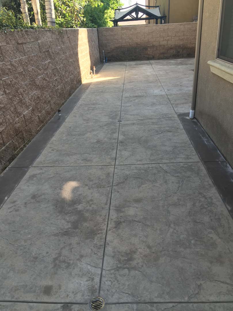 custom stamped concrete contractor