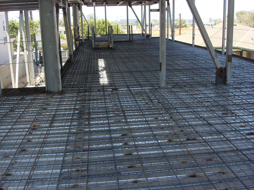 Foundation Work Contractor Masonry Concrete Stone Block Pavers Steel Reinforcement For Lightweight Concrete Slab A New Custom Home In Manhattan Beach Ca