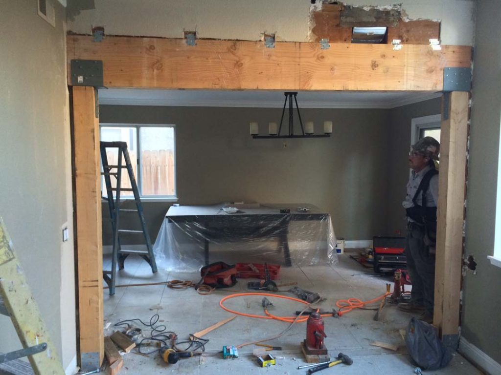 Cerritos Load Bearing Wall Removal Pacificland Constructors